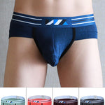2 Pack Soft Separated Pouch Mens Briefs