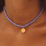 Modern Hera Vintage Bead Choker