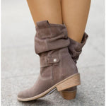 Jenna | Leather-Style Boots