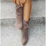 Jenna | Leather-Style Boots