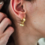 Everyday Gold Wavy Hoops