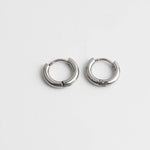 Sleek Huggie Hoop Earrings