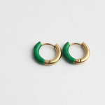 Happy Colorful Hoop Earrings