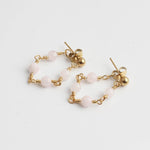 Lea Sleek Multiple Stone Stud Earrings