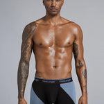 FreeLonger Men's Big Pouch Breathable Seamless Trunks