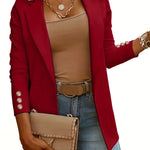 EMMA™ - Chic Open Front Jacket
