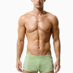 Men's Breathable Mesh Boxer Shorts With Separate Pouch