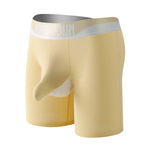 2 Pack Men's Supportive Separated Pouch Ultra-Soft Anti-Chafing Midway Briefs