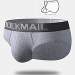 2 Pack Men's Sexy Cotton Support Contour Pouch Briefs