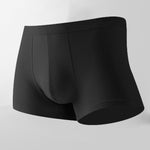 4Pcs Modal Pure Color Thin U Convex Boxer Briefs For Men