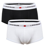 2 Pack Men's Breathable Big Pouch Trunks
