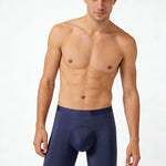 2 Pack Men's Anti-Chafing Seamless Breathable U-Pouch Boxer Briefs
