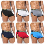 2 Pack Men's Comfortable Lounge Sport Boxer Briefs