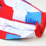 Mens Sexy Breathable Soft Stripe Swim Briefs