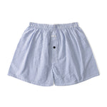 3 Pack Men's Striped Print Relaxed Fit & Breathable Lounge Home Shorts