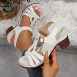 Classic Buckle Sandals