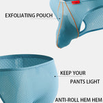 3 Pack Men's Ice Silk High-Elastic Breathable Briefs for Sports