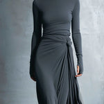 Naiara ❘ Maxi dress with side knot