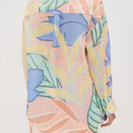 Amandine | Tropical Leaf Printed Short Set