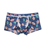 3 Pack Men's Ice Silk Trunks with Separated Pouch Design
