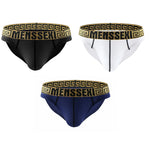 3 Pack Sexy Super Soft Ice Silk Men's Bikini