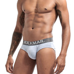 2 Pack Men's Sexy Cotton Support Contour Pouch Briefs