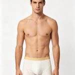 3 Pack Men's Seamless & Comfortable Mid-Rise Icy Silk Trunks