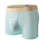 3 Pack Men's Stay-Put Fit Stretch Fabric Seamless Comfort Trunks