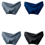 4 Pack Men's Seamlessess Thin Pouch Bikini
