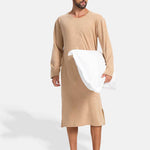 Men's Long-Sleeved Romper Ultra-Soft Seamless Comfort Sleepwear