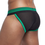 Men's Color Fabric Elastic Waistband Bikini