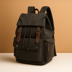 Canvas travel backpack with laptop sleeve for men | Lucas