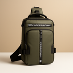 Casual anti-theft crossbody bag with hidden zippers | Damon