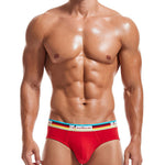 2 Pack Men’s U Pouch Rainbow Pride Briefs