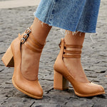 Kallie | Triple Buckle Heels