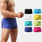 Casual Home Cotton Pouch Breathable Boxer Briefs for Men