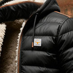 JACK| Black Sherpa Quilted Jacket