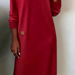 Colorful Dress with Tummy Control