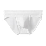 2 Pack Men's Waffle-Knit Cotton Separable Scrotum Support Briefs