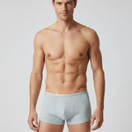 4 Pack Men's Soft-Touch Cotton Antibacterial All-Season Daily Stretch Luxury Trunks