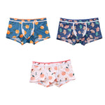 3 Pack Men's Ice Silk Trunks with Separated Pouch Design