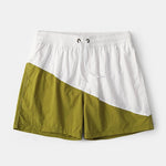 Men Casual Spell Color Sports Board Shorts