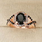 Luxury Onyx Fashion Ring