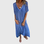 Fiona™ – Elegant Lightweight V-Neck Dress