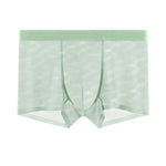 3 Pack Men's Lightweight & Airy Seamless Comfort Ice Silk Trunks