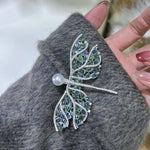Celestial Dragonfly Brooch