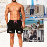 Men's Loose Fit High-Stretch Sports Board Shorts