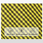 Men's Lightweight Moisture-Wicking Checkered Board Shorts