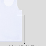 Men's High Stretch Solid-colored Ice Silk Vest & Briefs