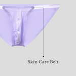 2 Pack Men's Breathable Low-Rise Ultra-Soft Modal Bikini
